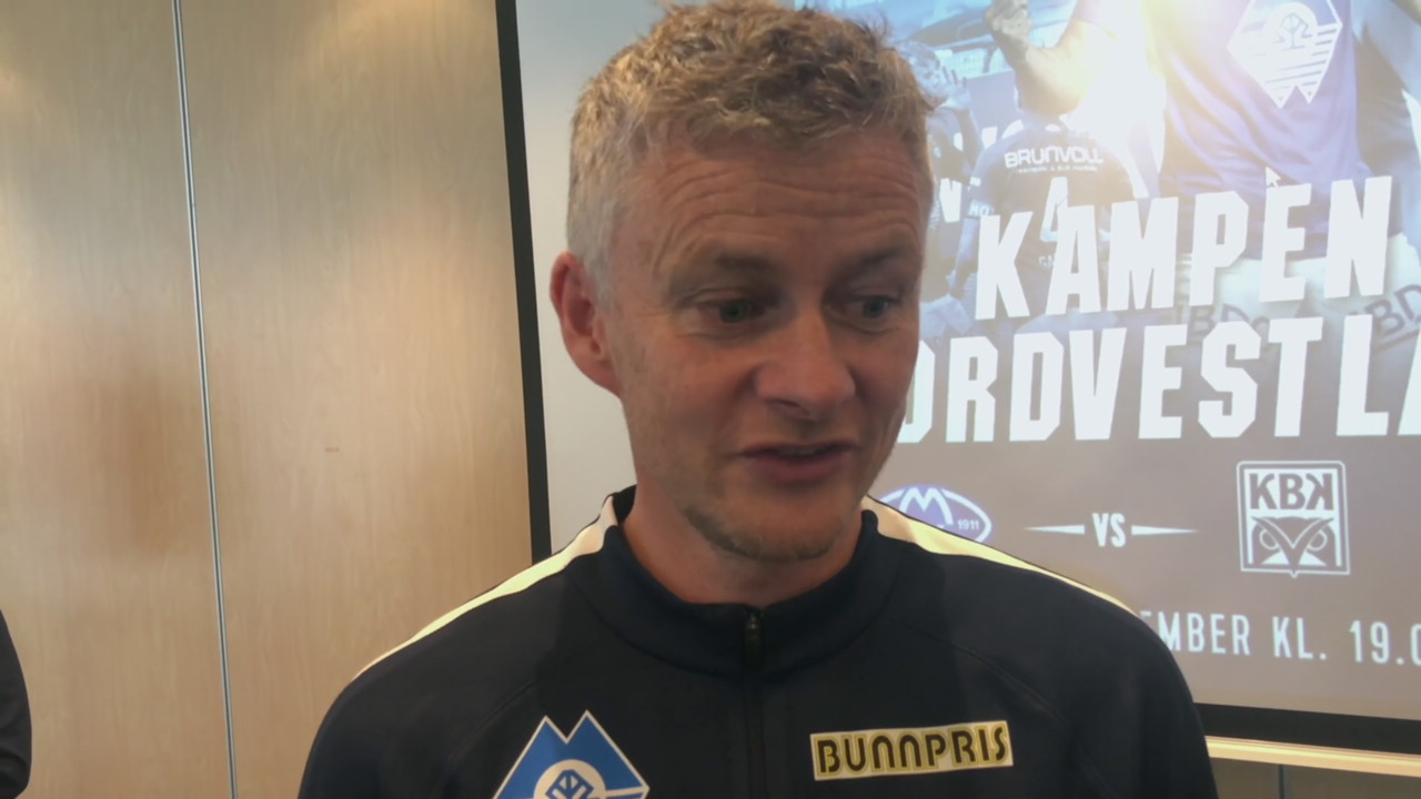 Solskjær før KBK.mp4
